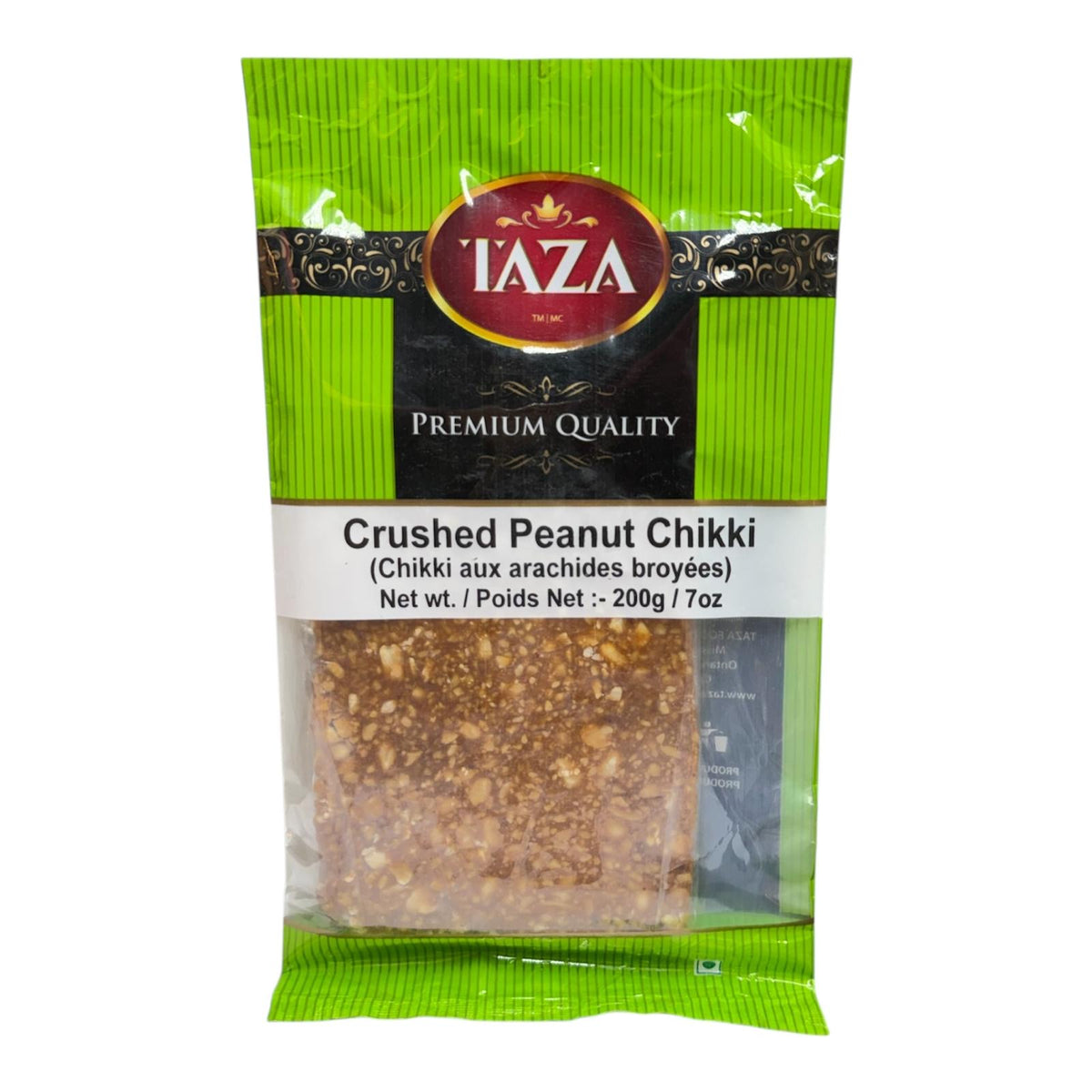 Taza Crushed Peanut Chikki 200g