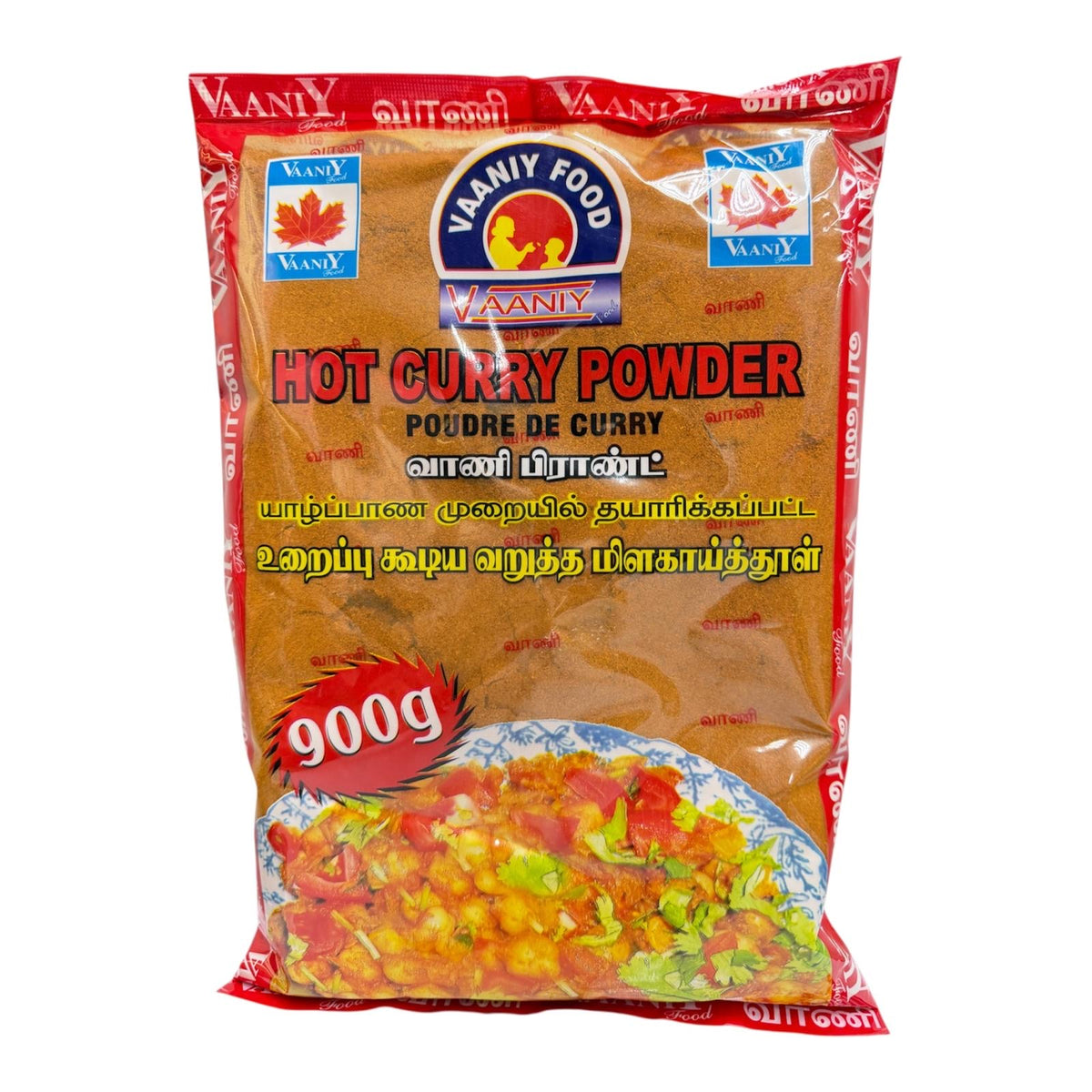 Vaaniya Foods Hot Curry Powder 900g