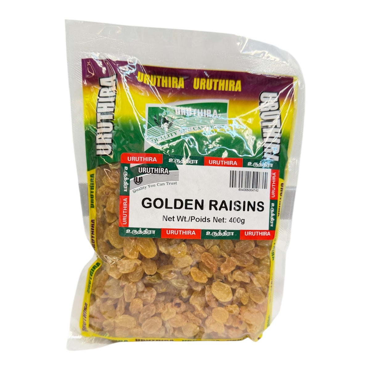 Uruthira Golden Raisins 400g