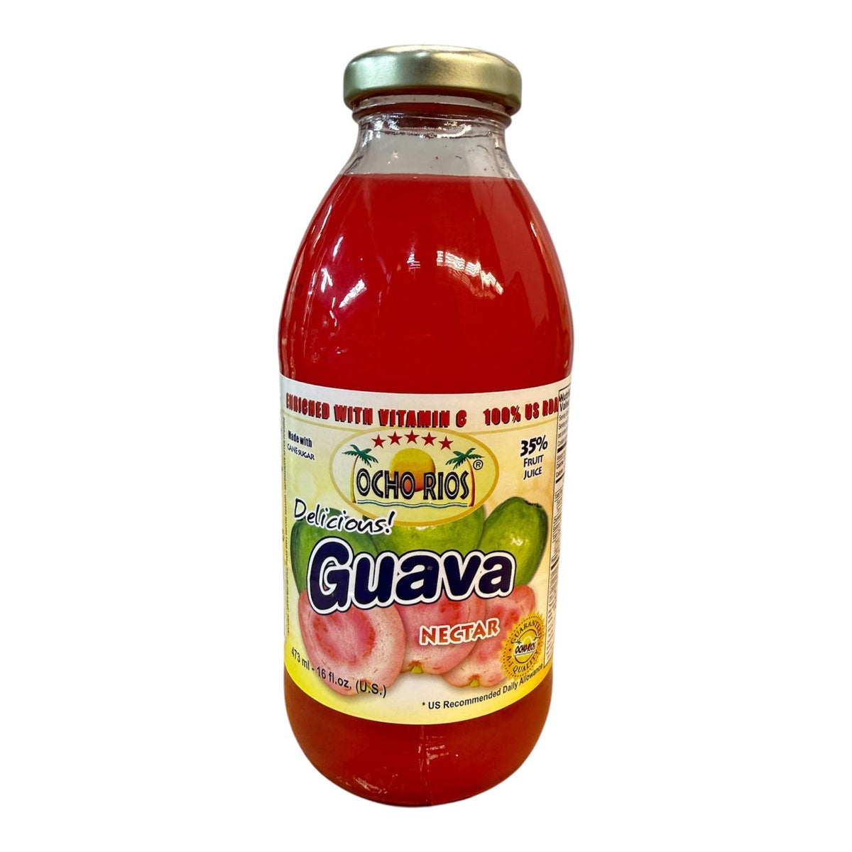 Ocho Rios Guava Nectar juice 16oz