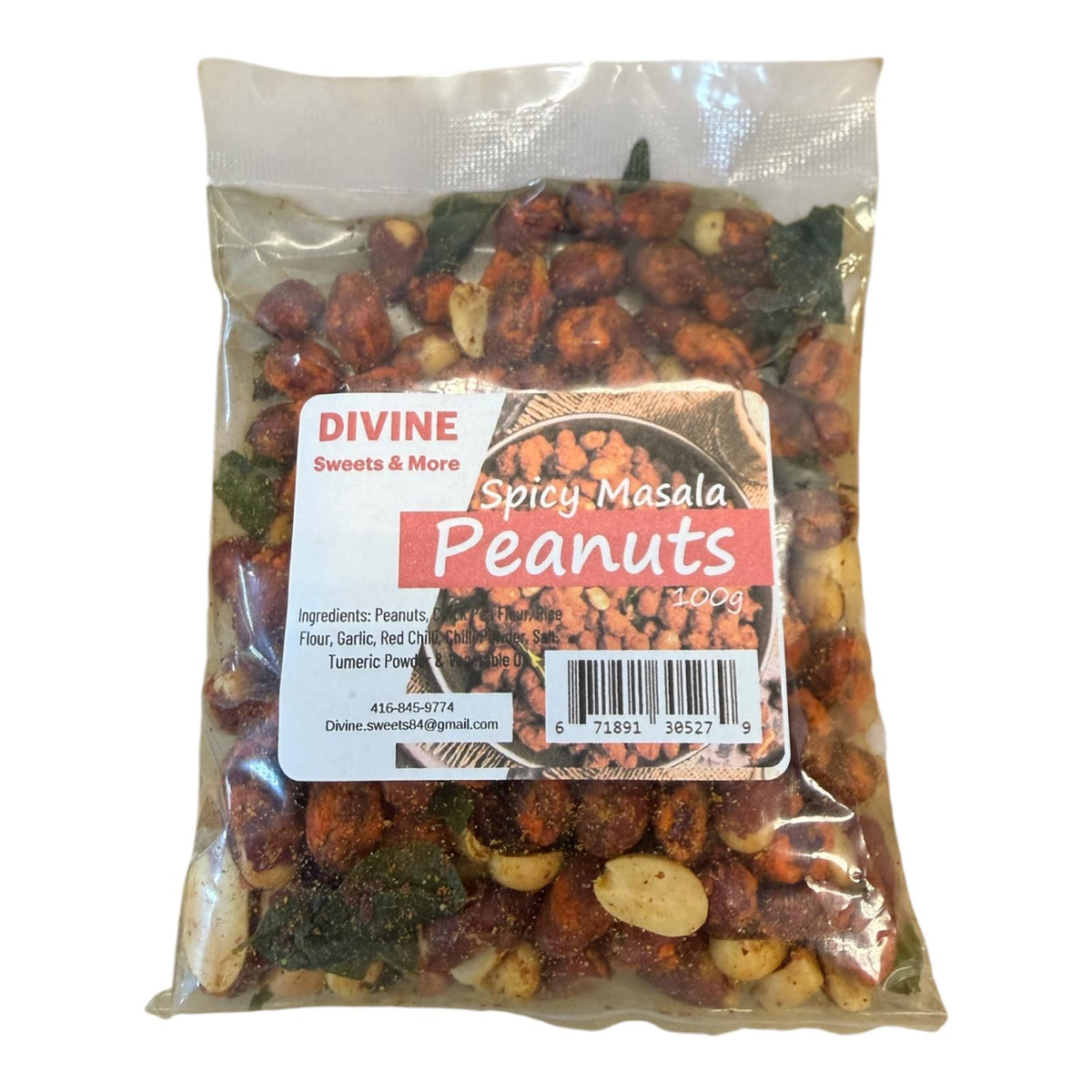 Divine Sweets & More Spicy-Masala Peanuts