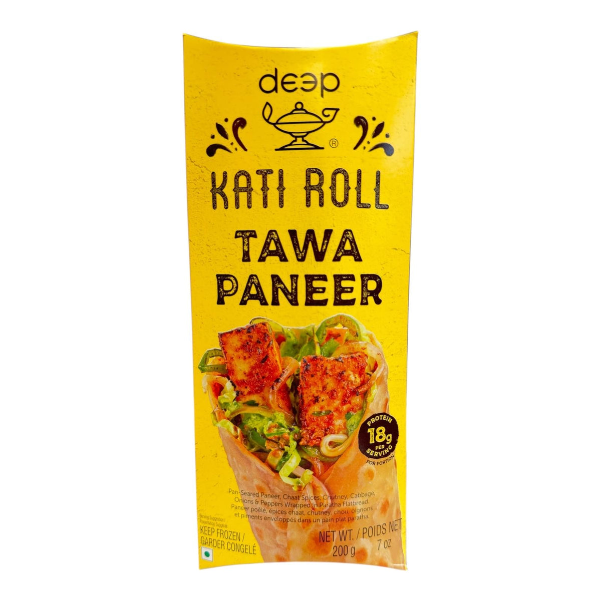 Deep Kathi Roll Tawa Paneer 18g