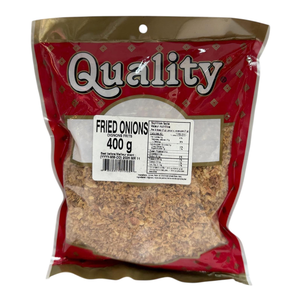 Quality Fried Onions 400g