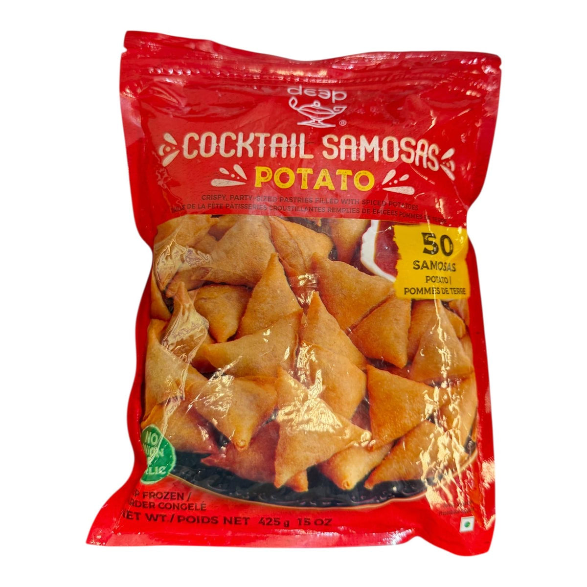 Deep Cocktail Samosas Potato (50 Pcs)