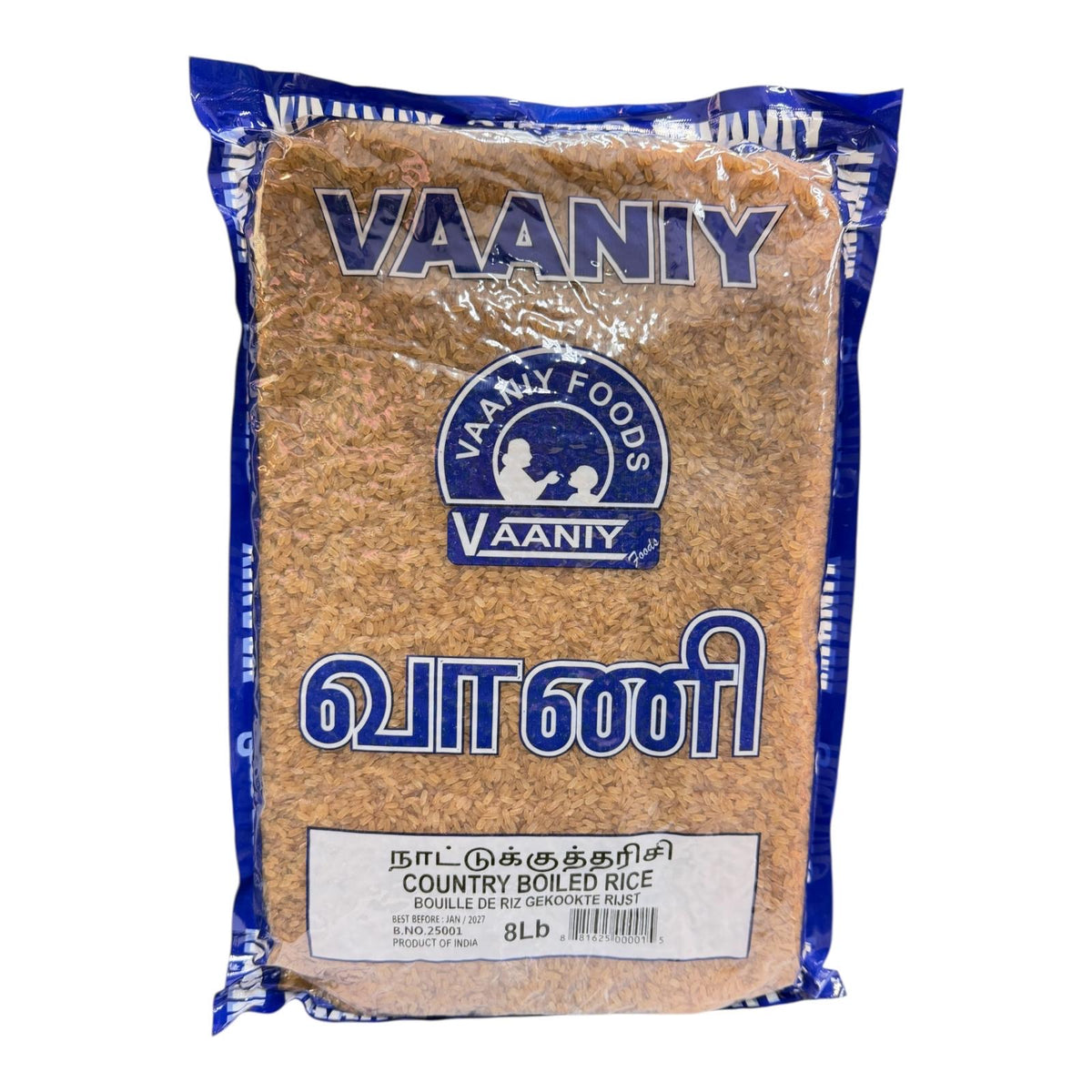 Vaaniy Foods Country Boiled Rice 8Lb