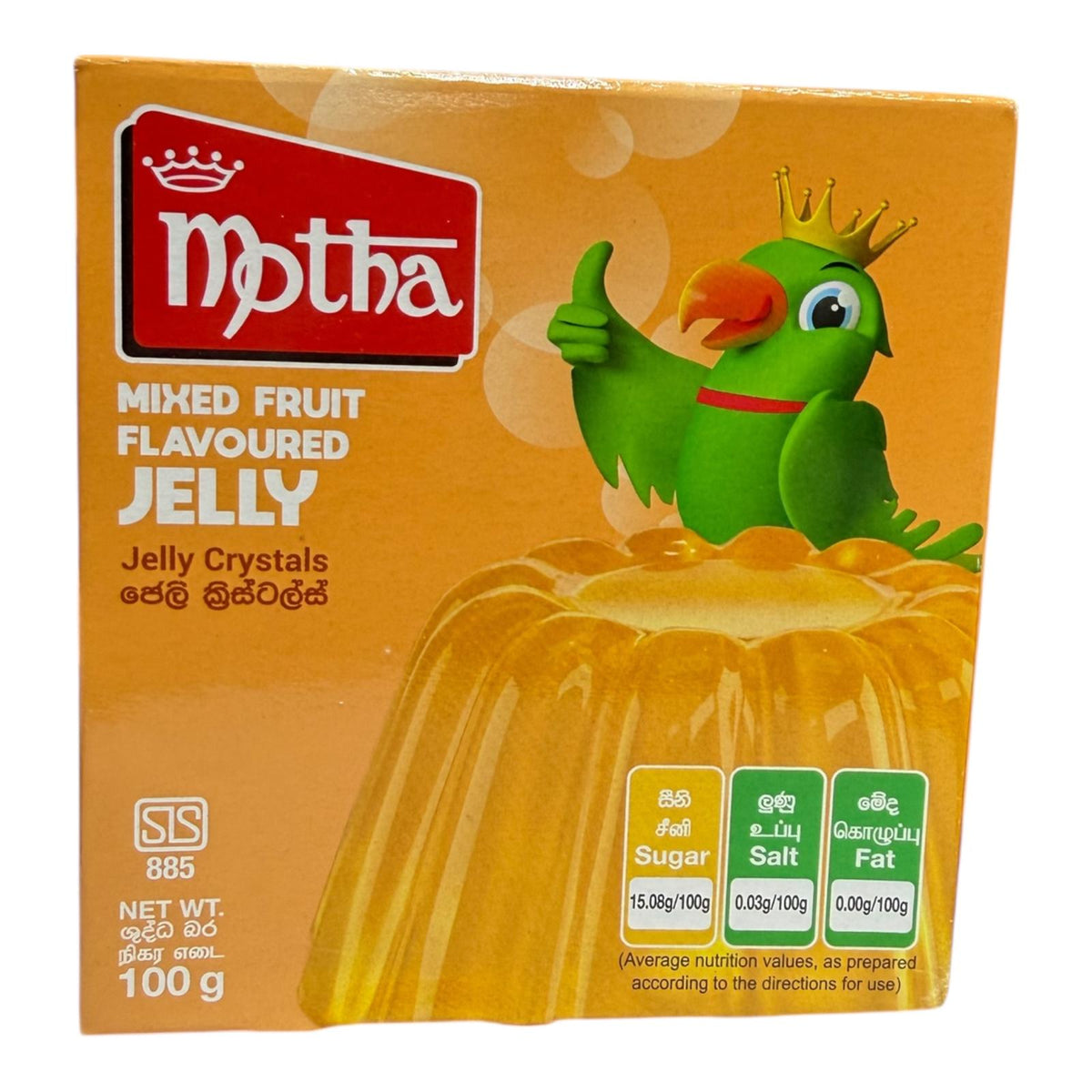 Motha Mixed Fruit Flavoured Jelly 100g