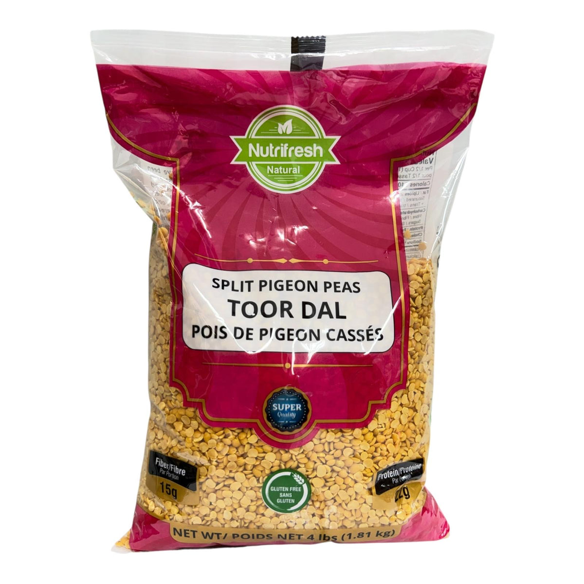 Nutrifresh Toor Dal 4Lb