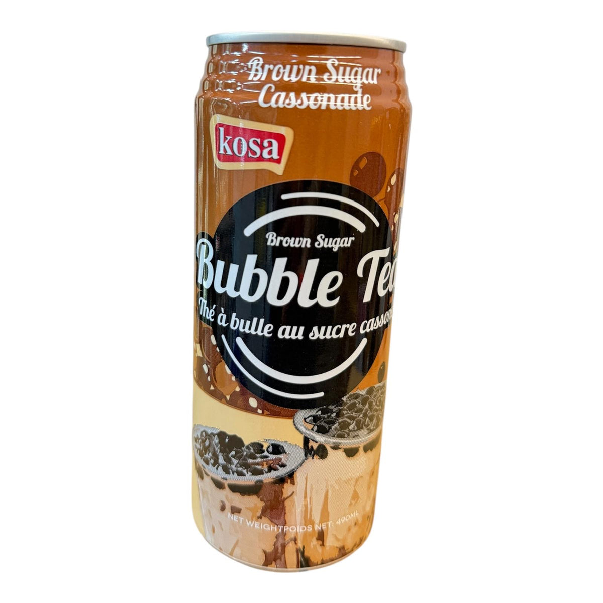 Kosa Brown Sugar Cassonade Bubble Tea 490ml