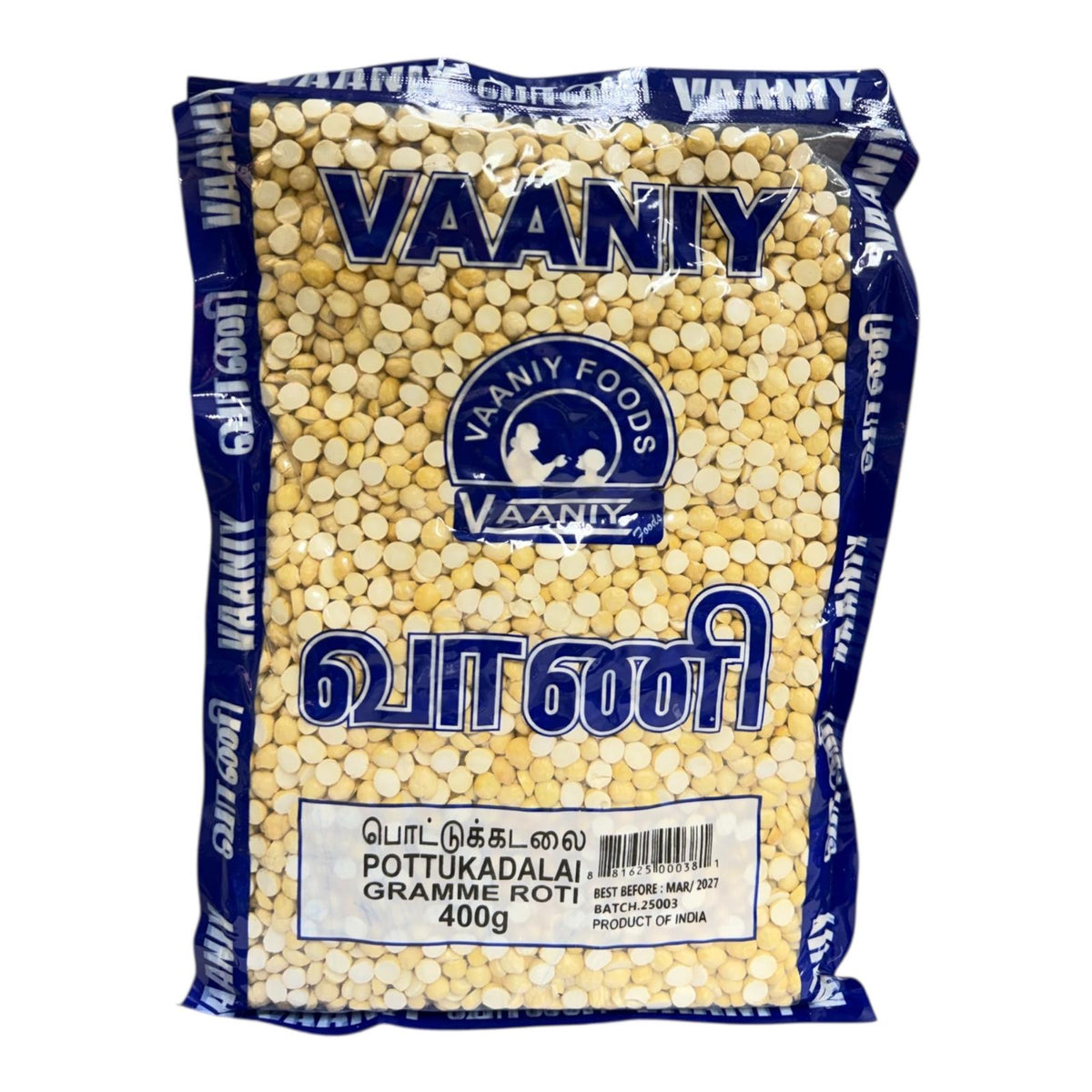 Vaaniy Foods Pottukadalai 400g