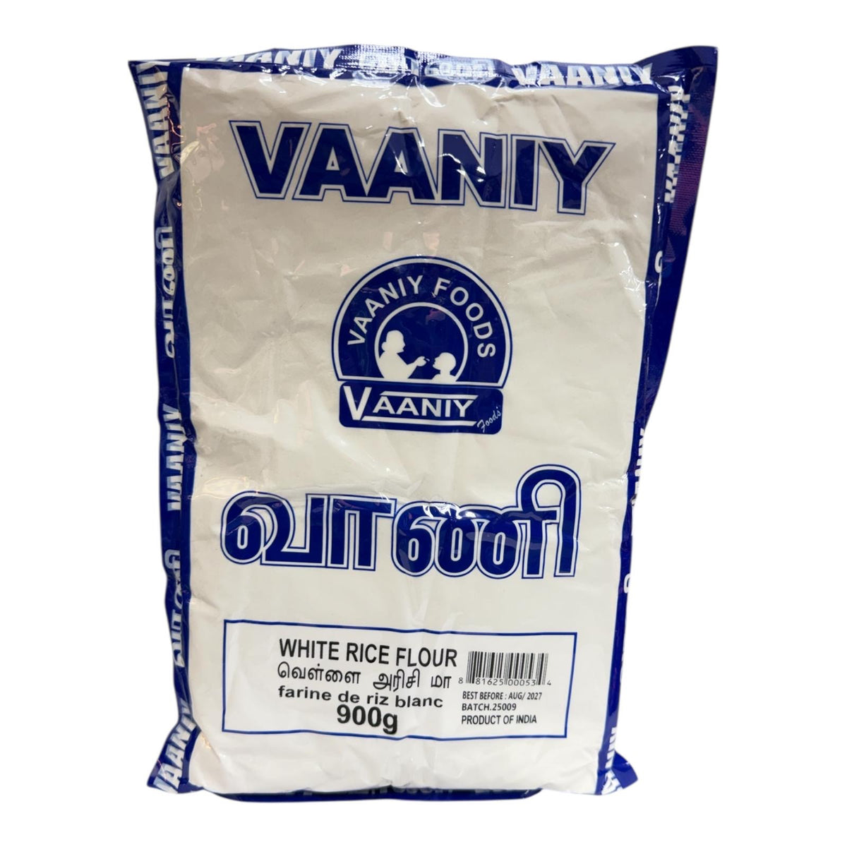 Vaaniy Foods White Rice Flour 900g