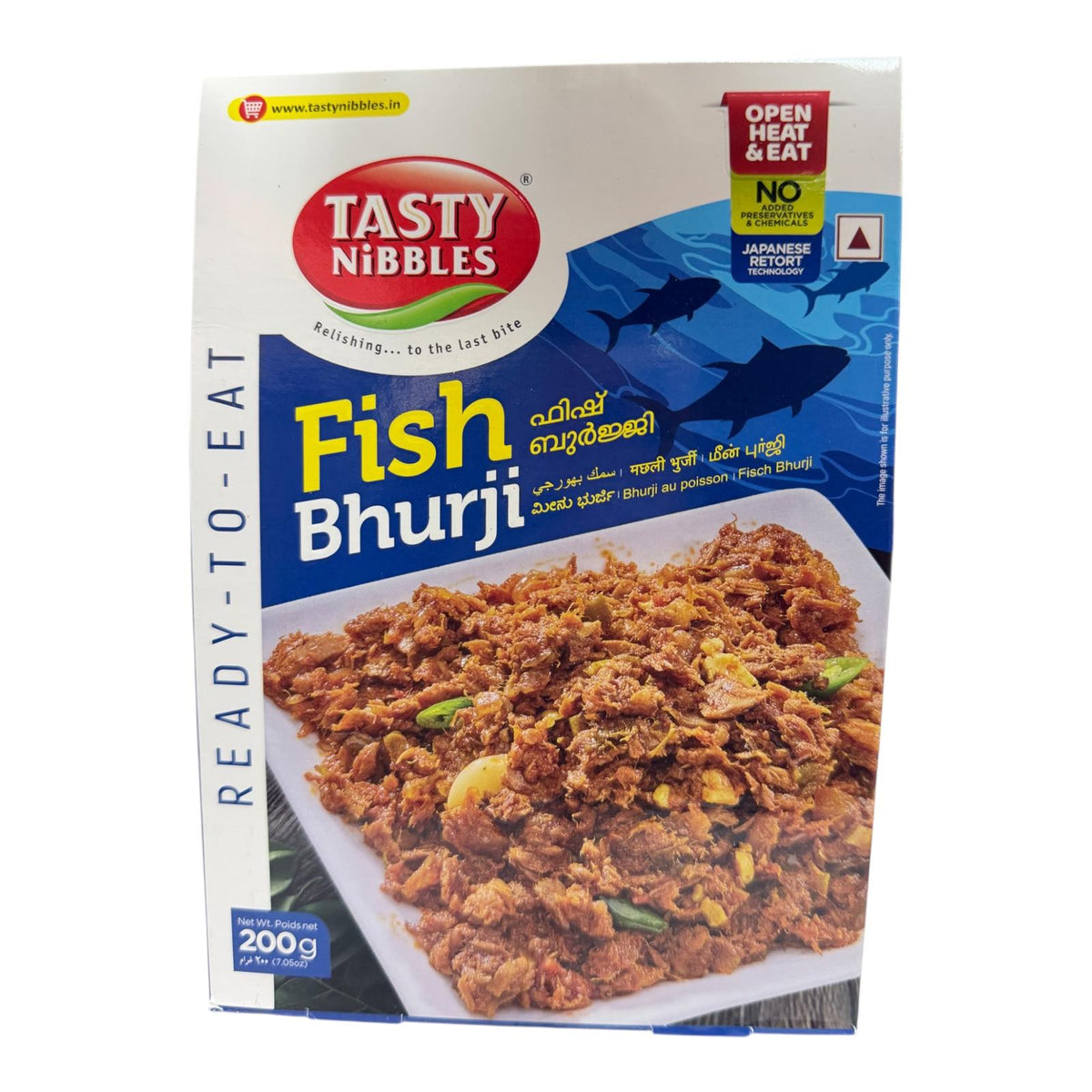 Tasty Nibbles R-T-E Fish Bhurji 200g