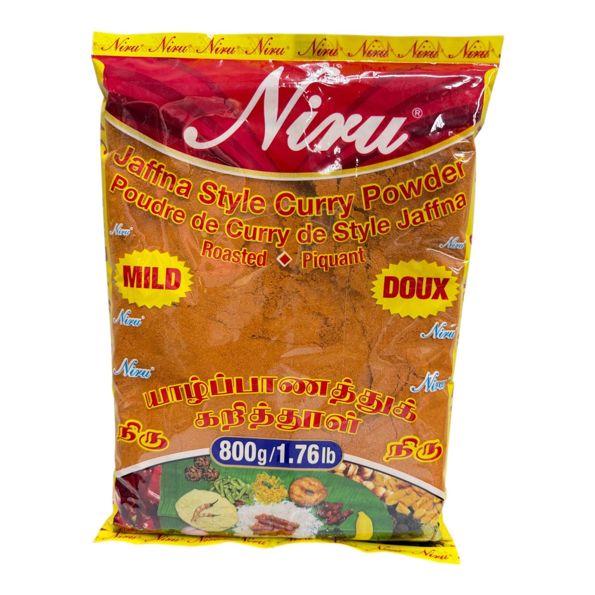 Niru Jaffna Curry Powder (Mild) 800g