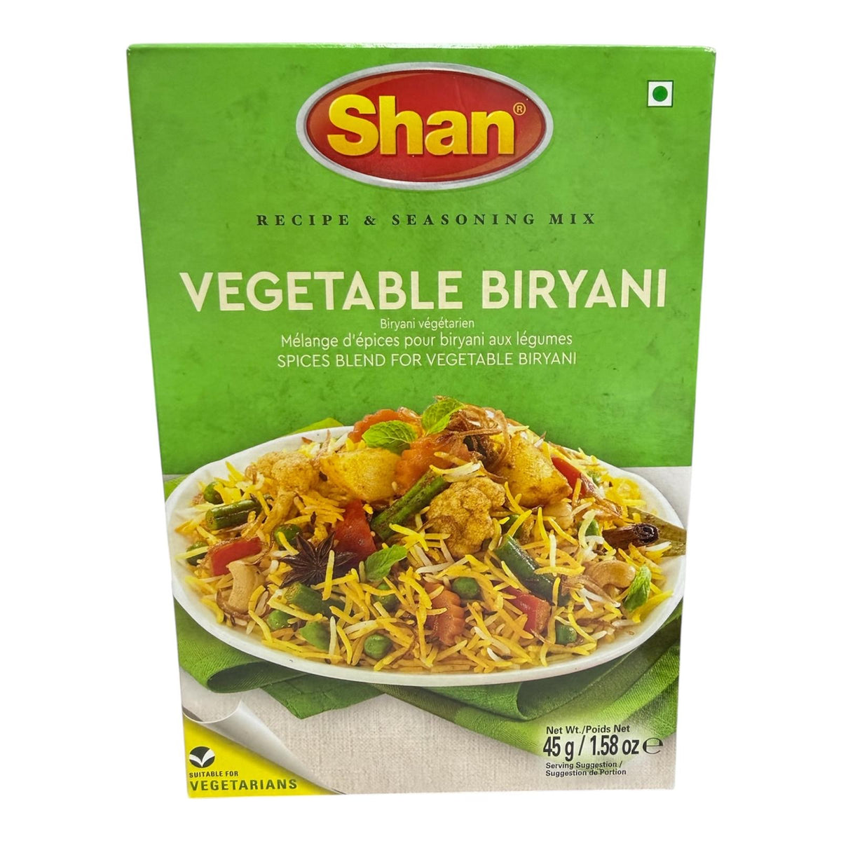 Shan Vegetable Biriyani 45g