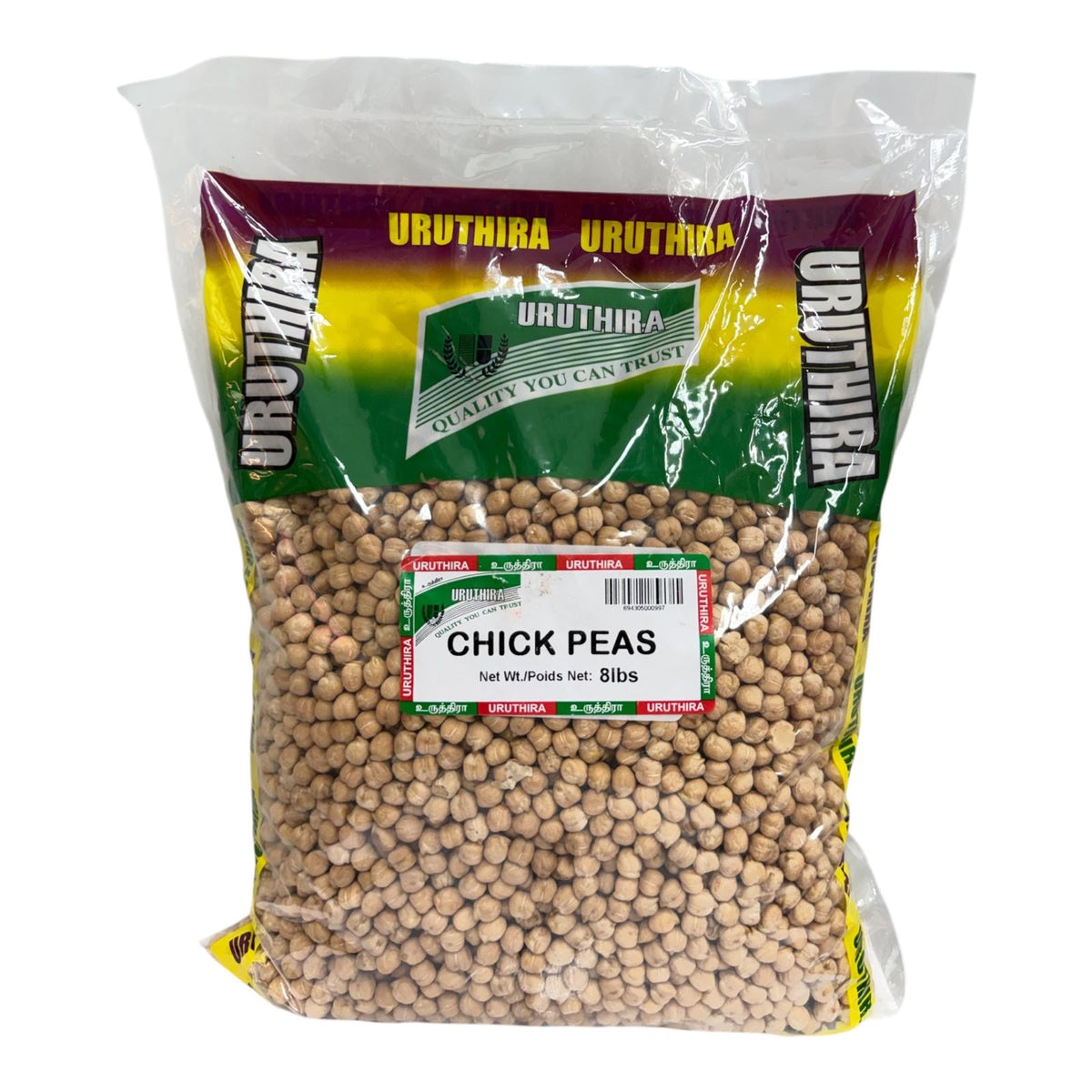 Uruthira Chick Peas 8Lb