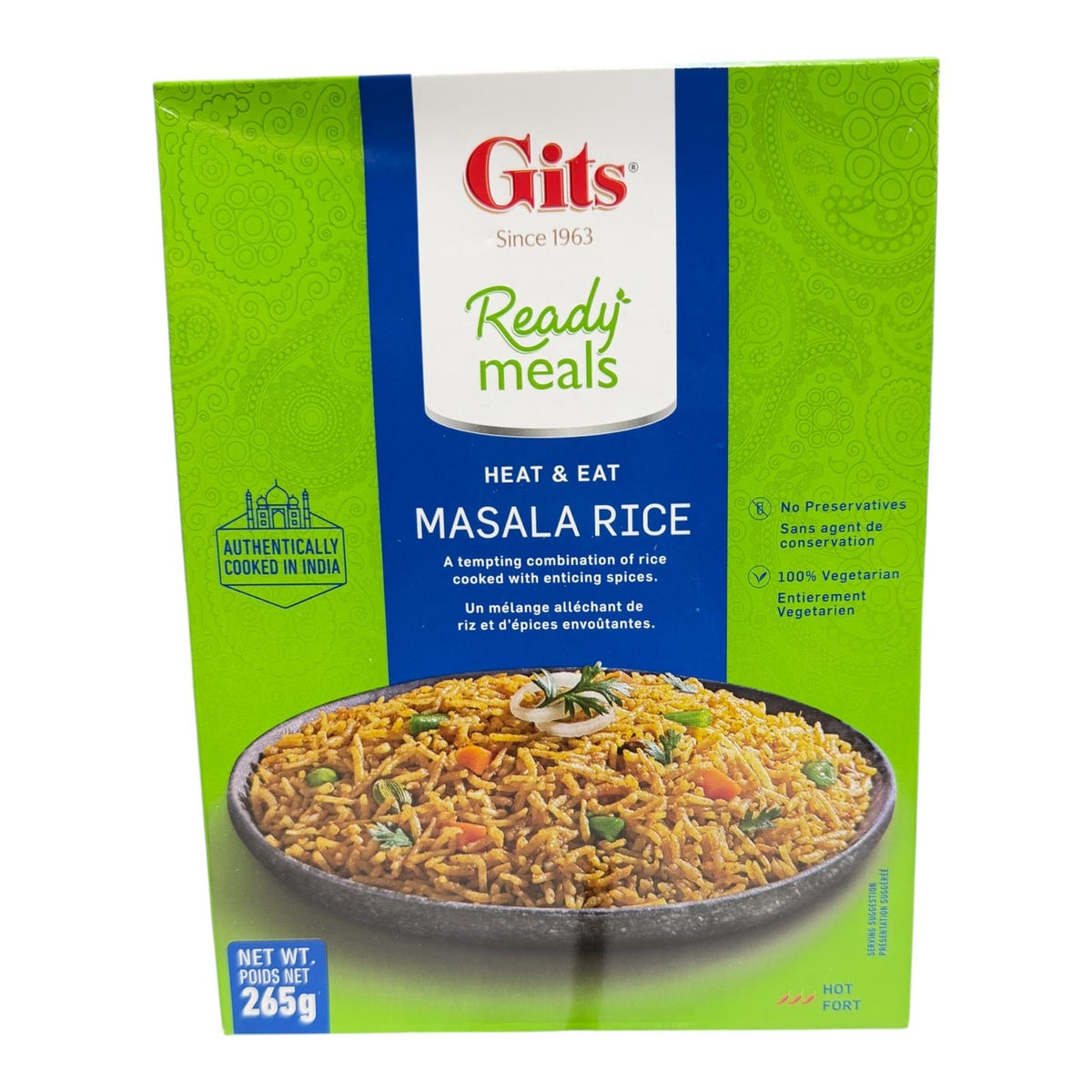 Gits Ready Meals Masala Rice 265g