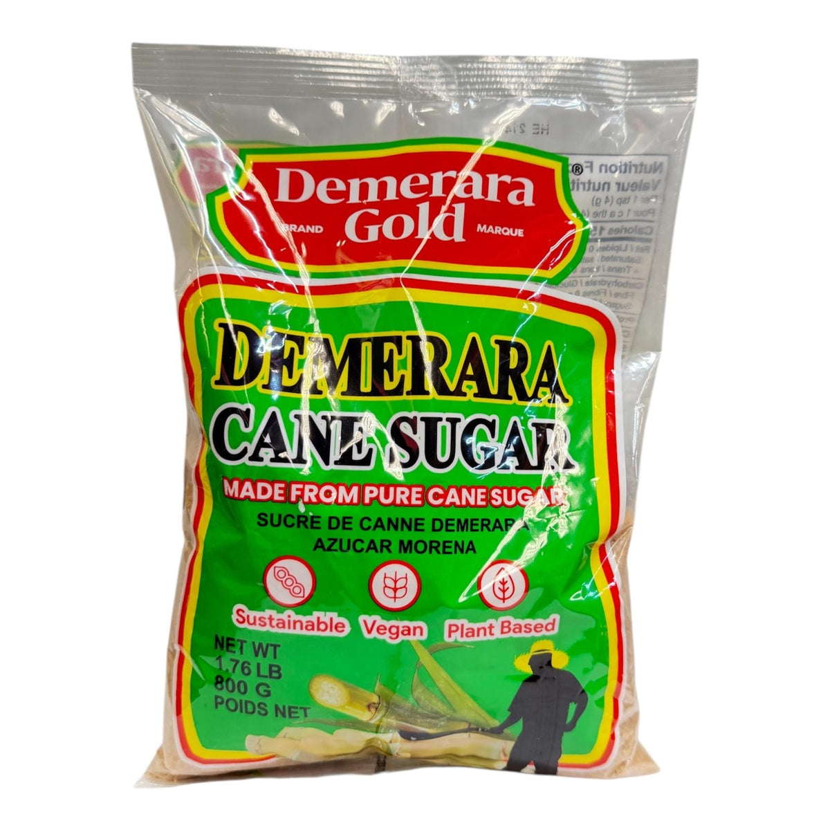 Demerara Gold Cane Sugar 800g