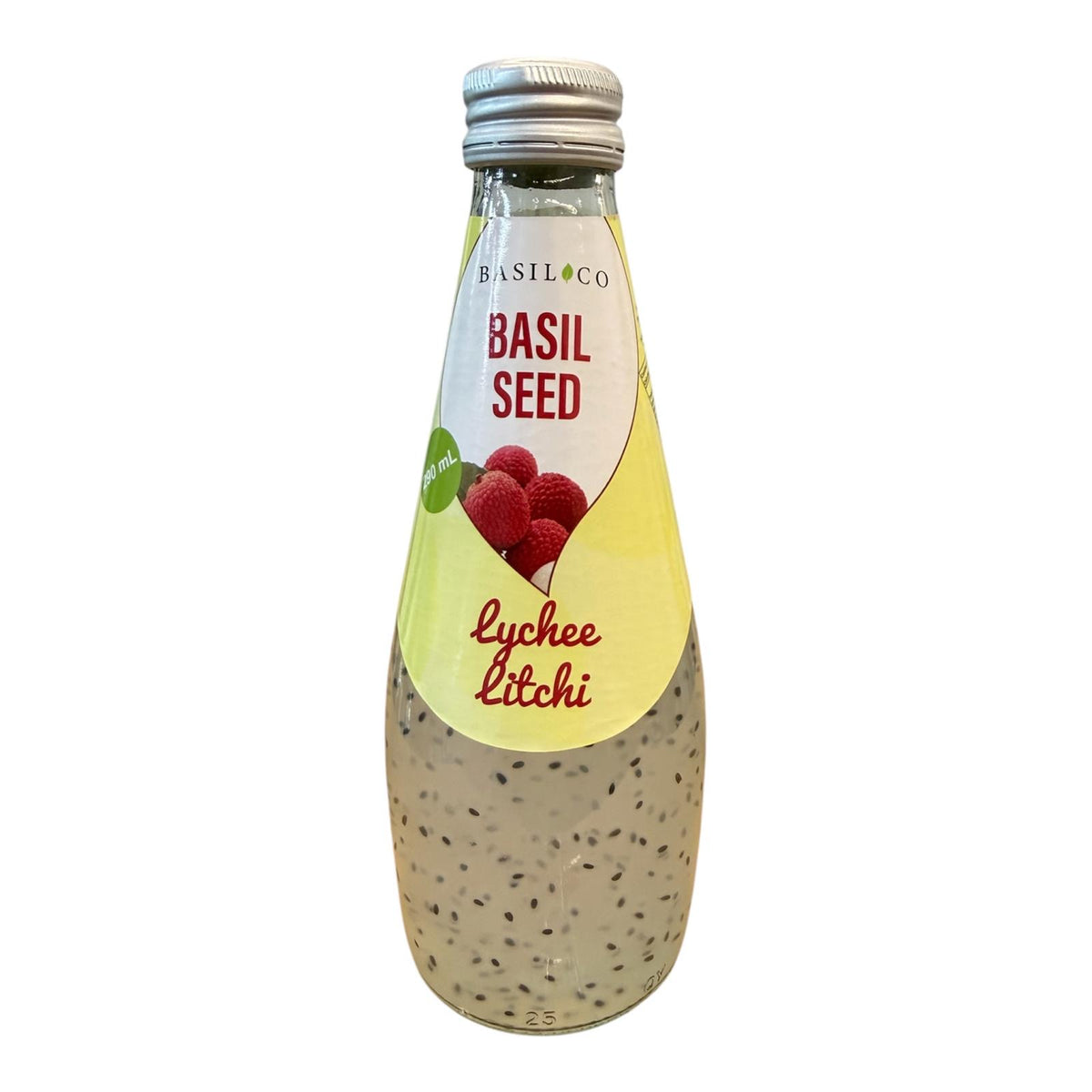 Basil•Co Basil Seed Drink With lychee Flavor 290ml