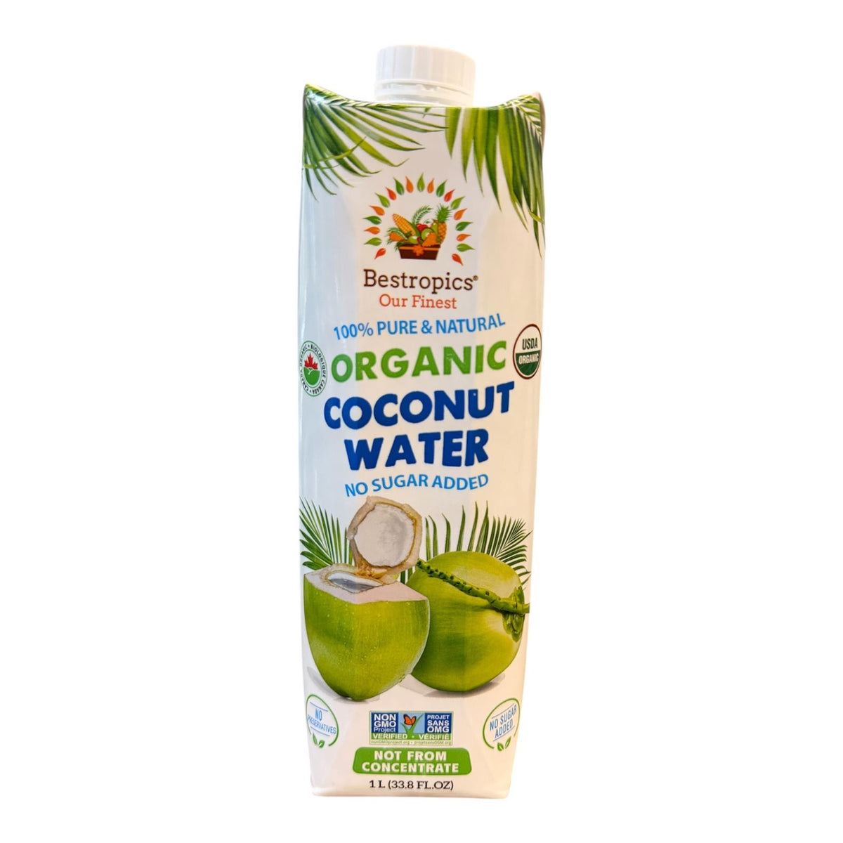 Bestropics Pure Coconut Water 1l