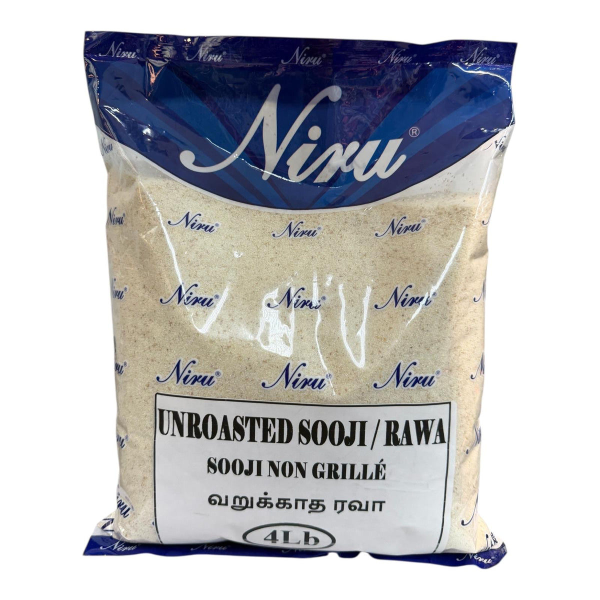 Niru Unroasted Sooji/Rawa 4Lb