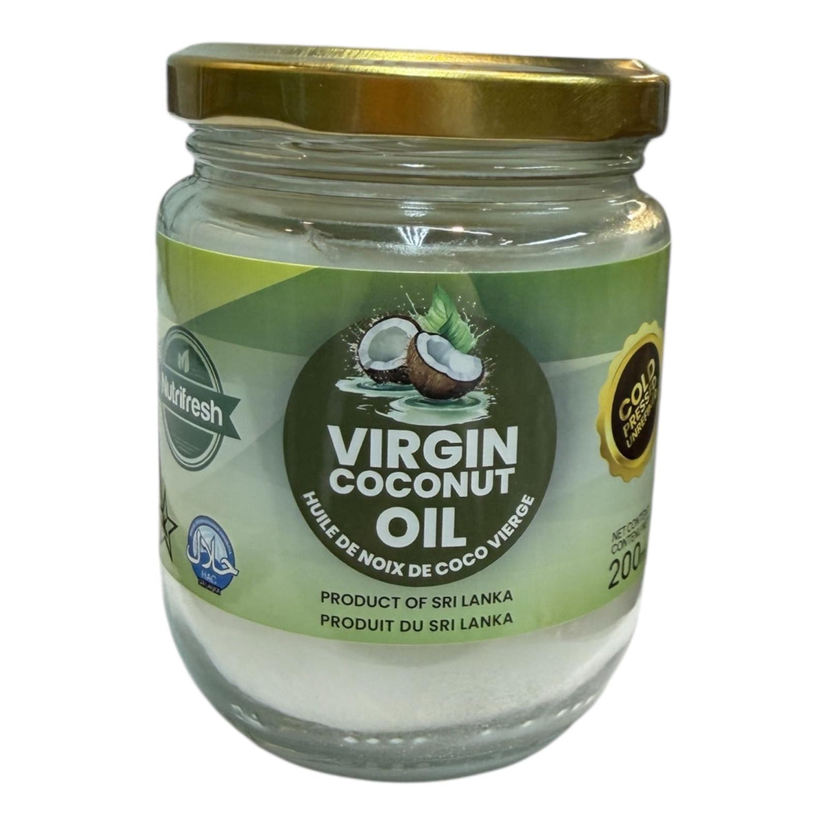 Nutrifresh Virgin Coconut Oil 200ml