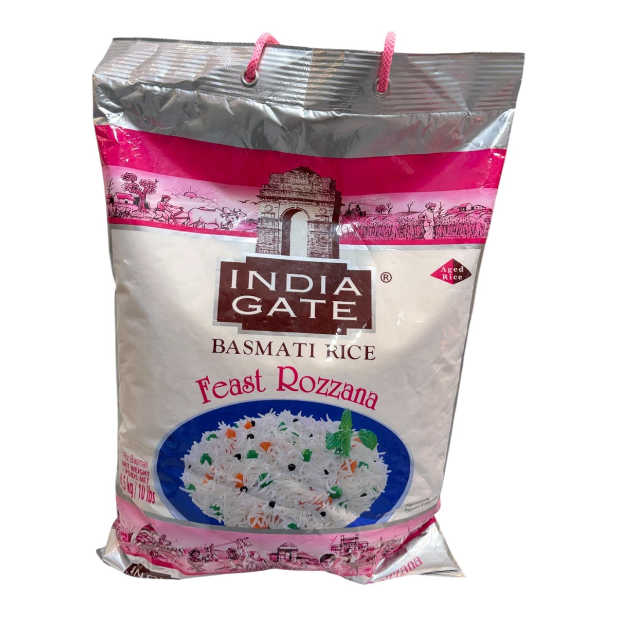 India Gate Basmati Rice (Feast Rozzana) 4.5kg