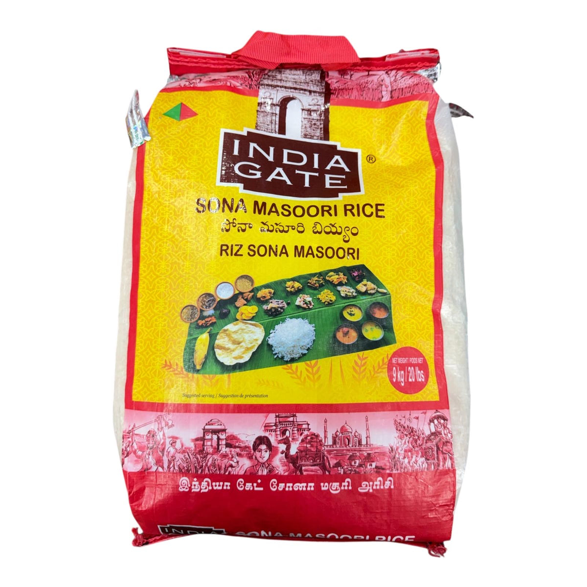 India Gate Sona Masoori Rice 9kg