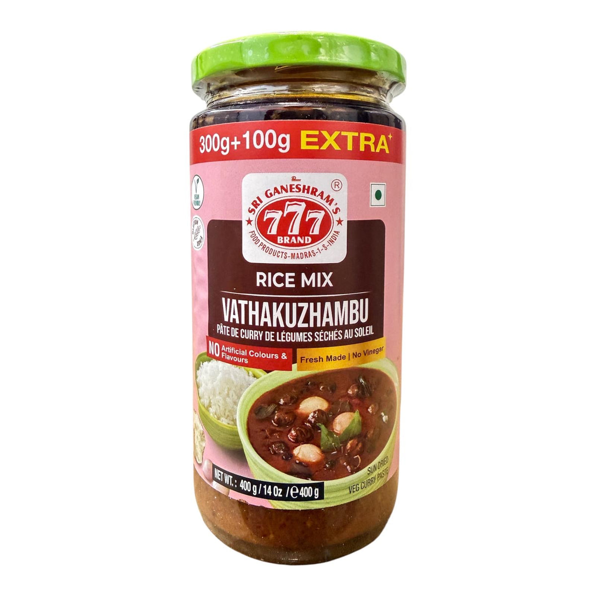 777 Brand Rice Mix Vathakuzhambu 400g
