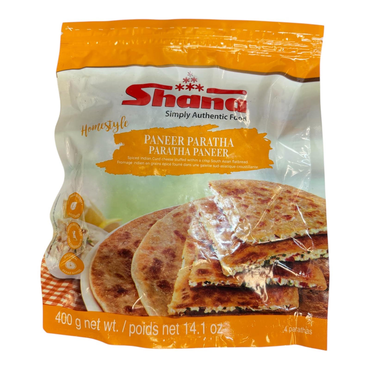 Shana Paneer Paratha 400g
