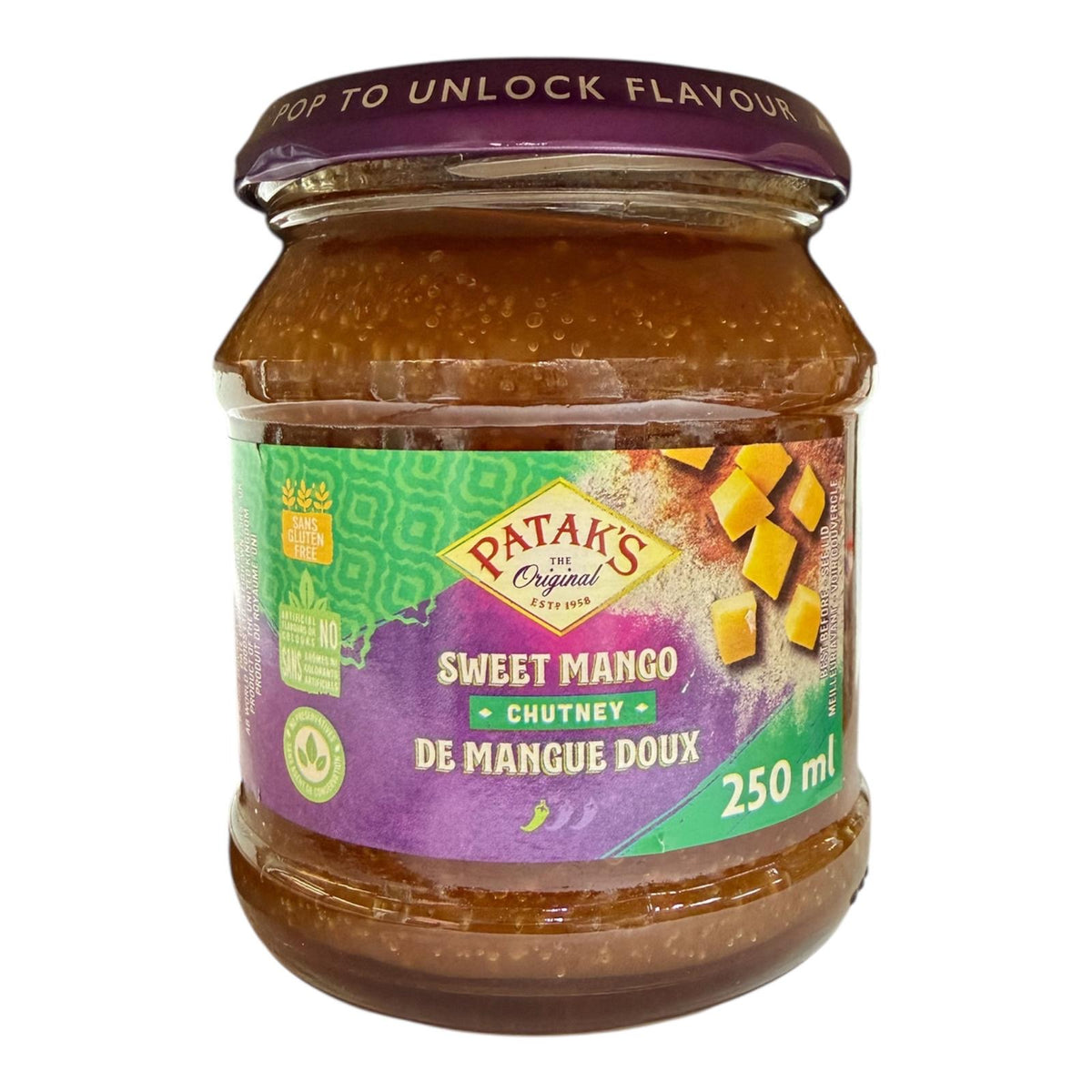 Patak's Sweet Mango Chutney 250ml