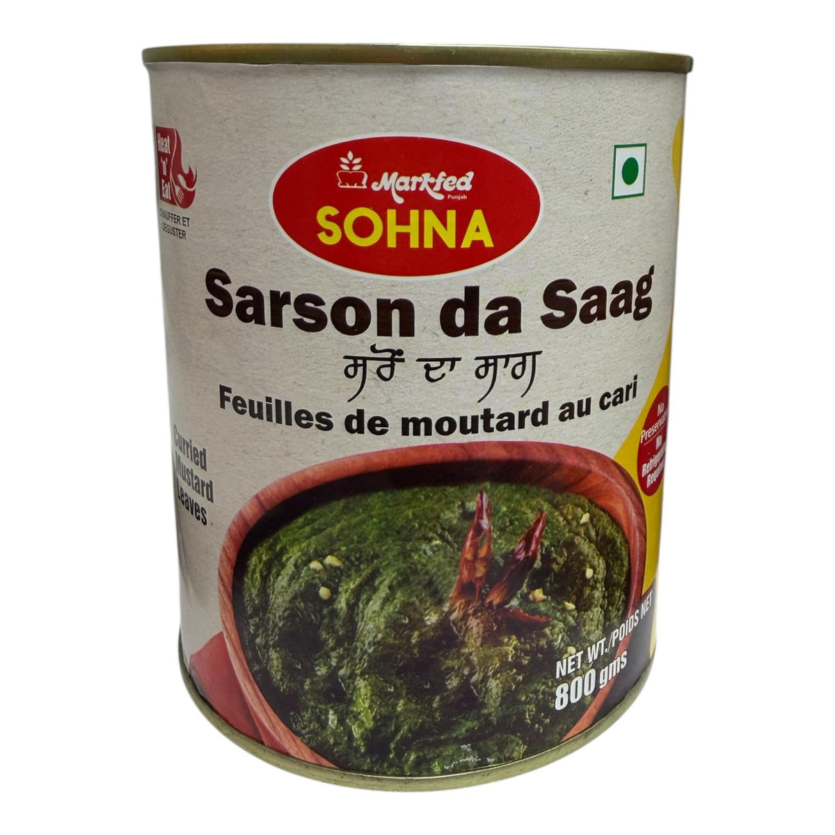 Sohna Sarson Da Saag 800g