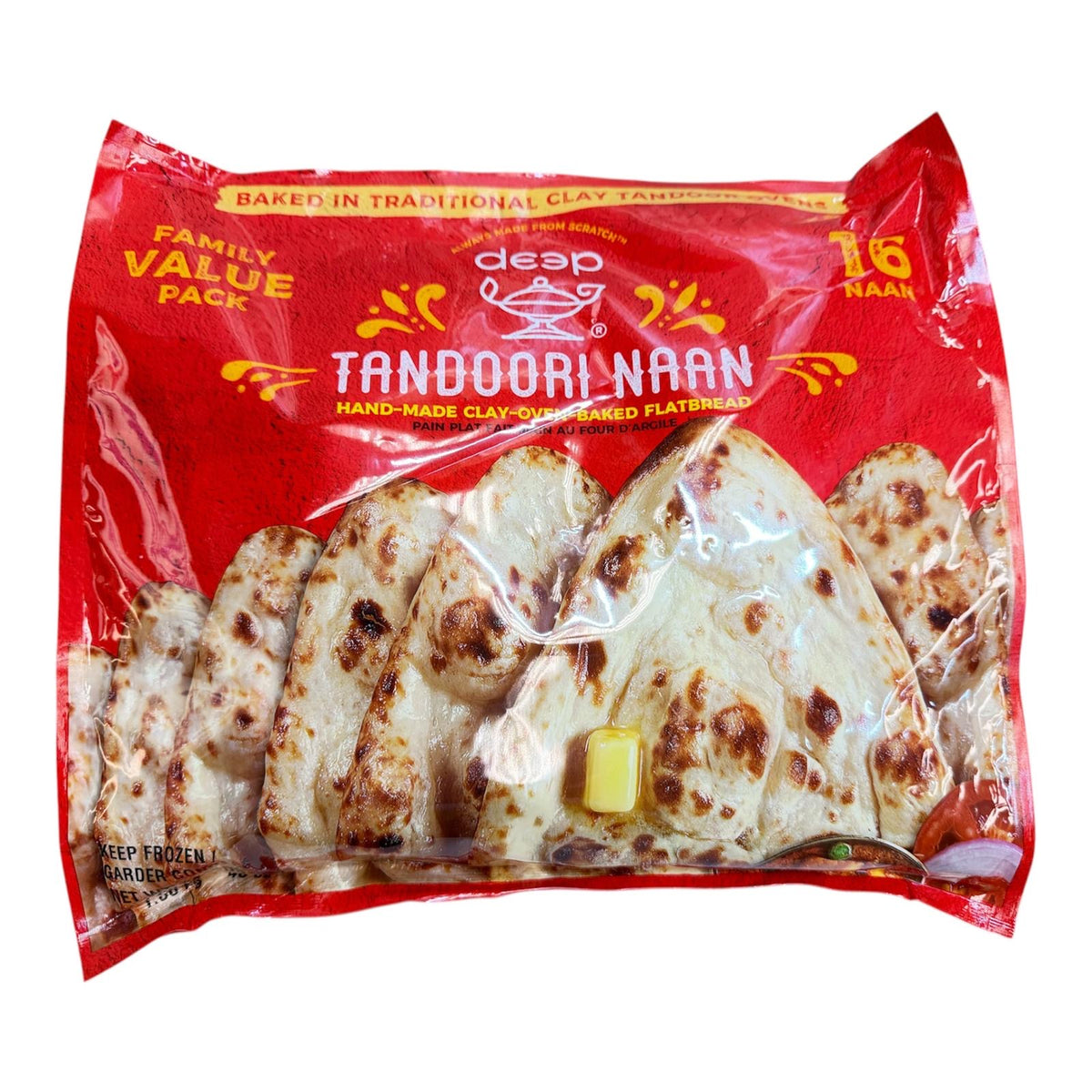 Deep Tandoori Naan 1.36kg