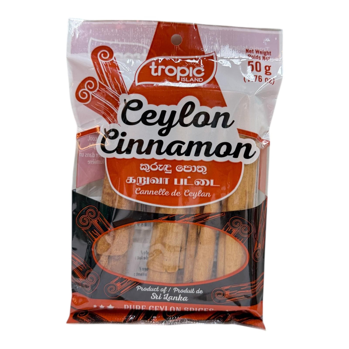 Tropic Island Ceylon Cinnamon 50g