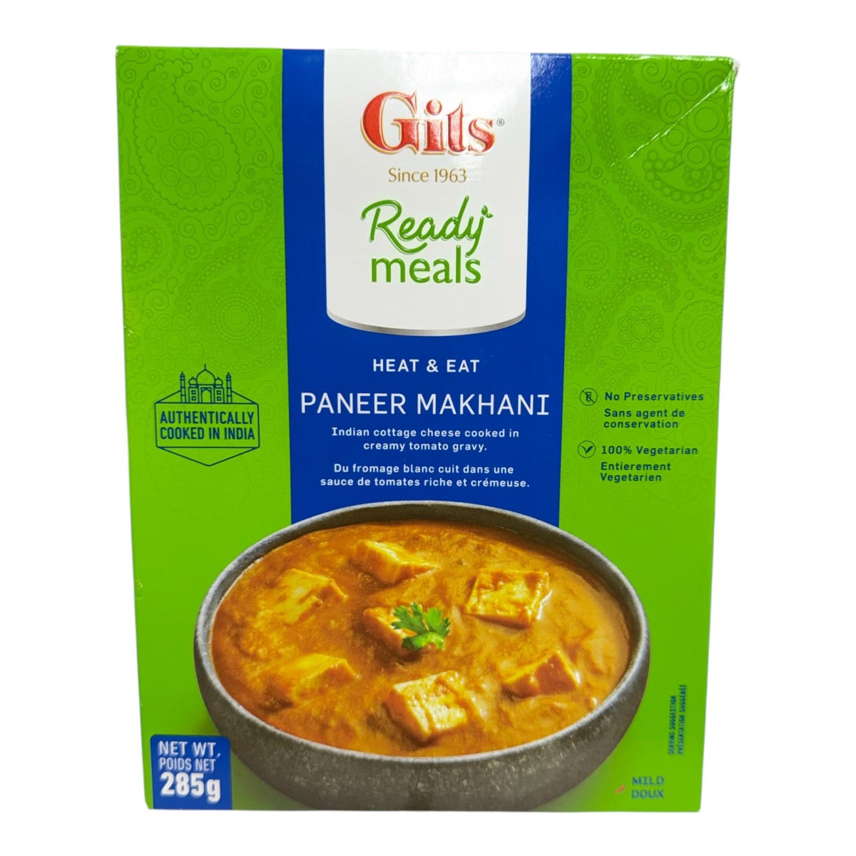 Gits Ready Meals Paneer Makhani 285g