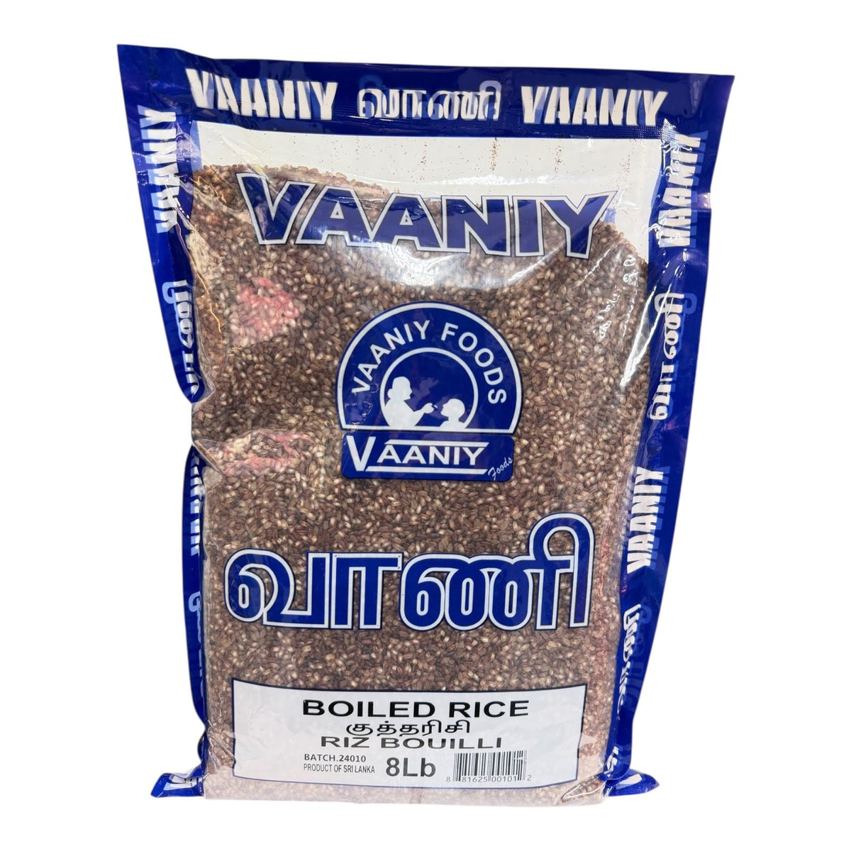 Vaaniy Foods Boiled Rice 8Lb