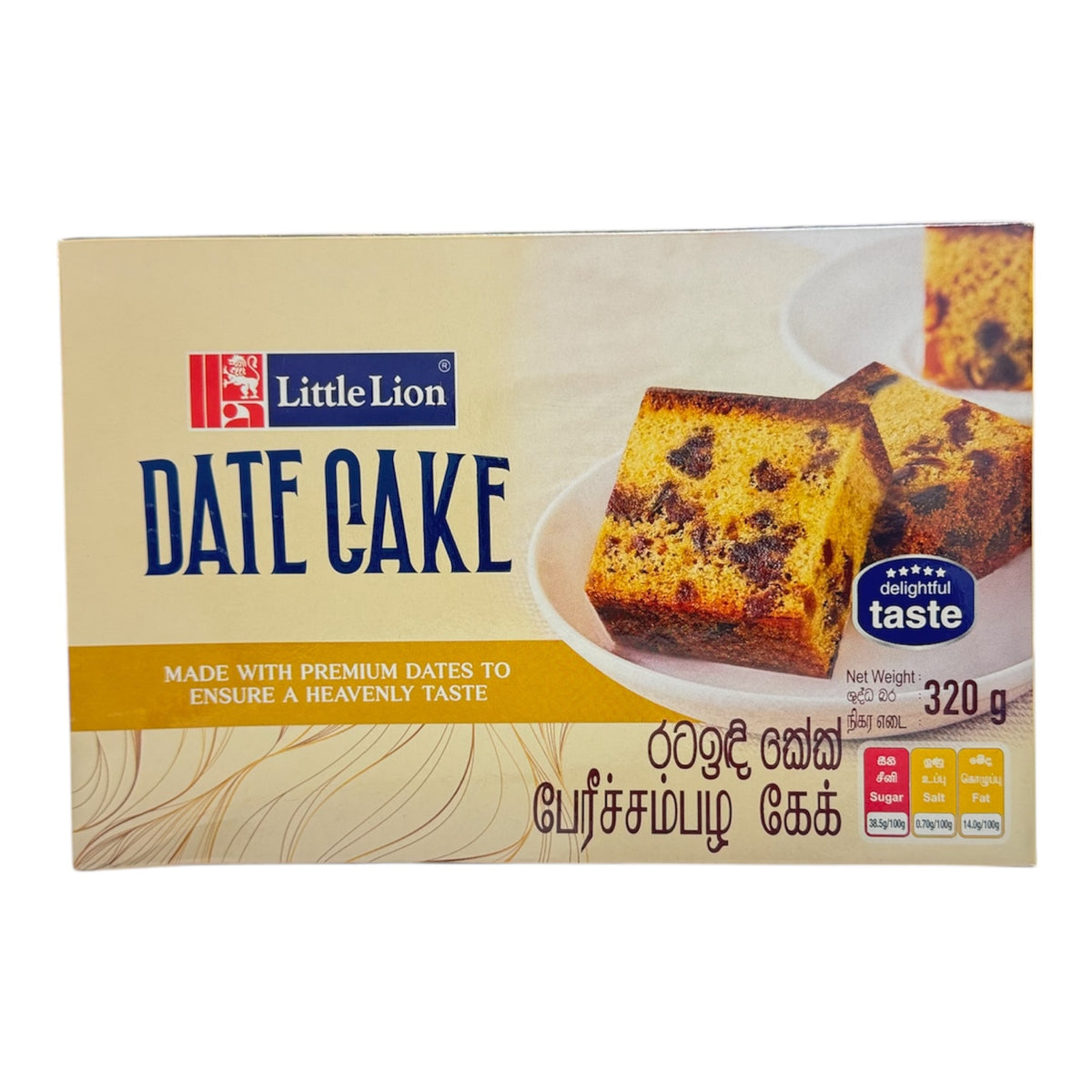Little Lion Date Cake 320g