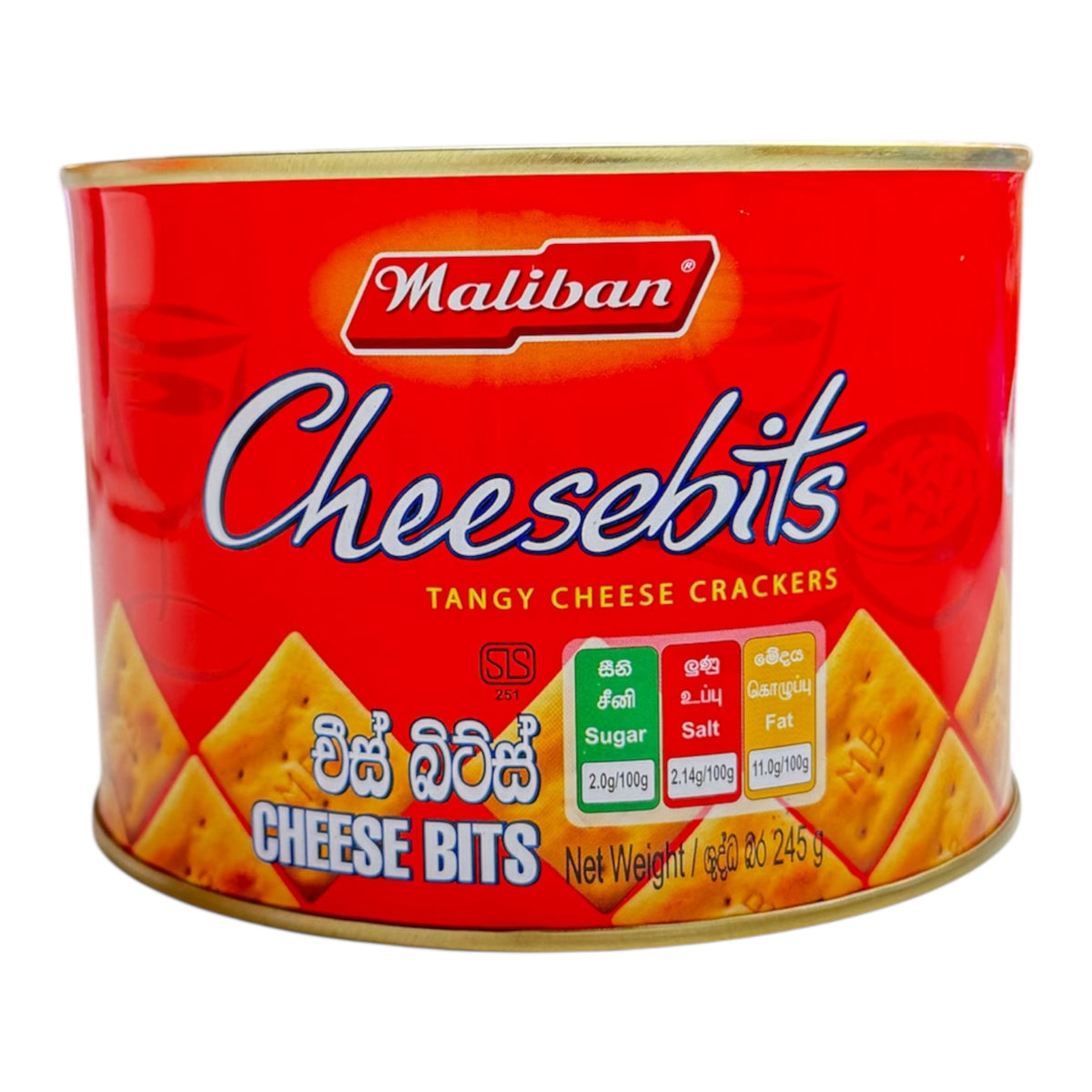 Maliban Cheesebits 245g