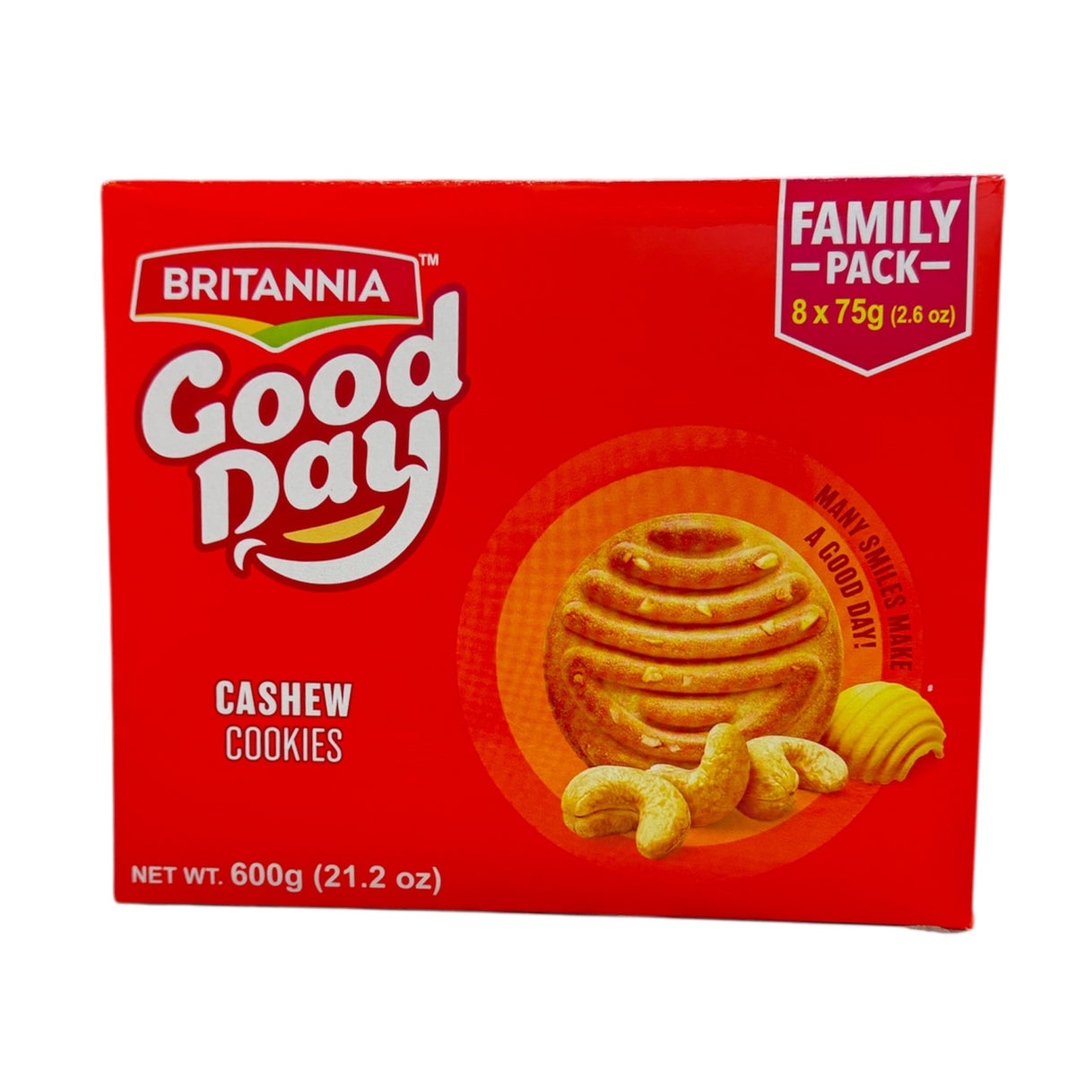 Britannia Good Day Cashew Cookies 600g