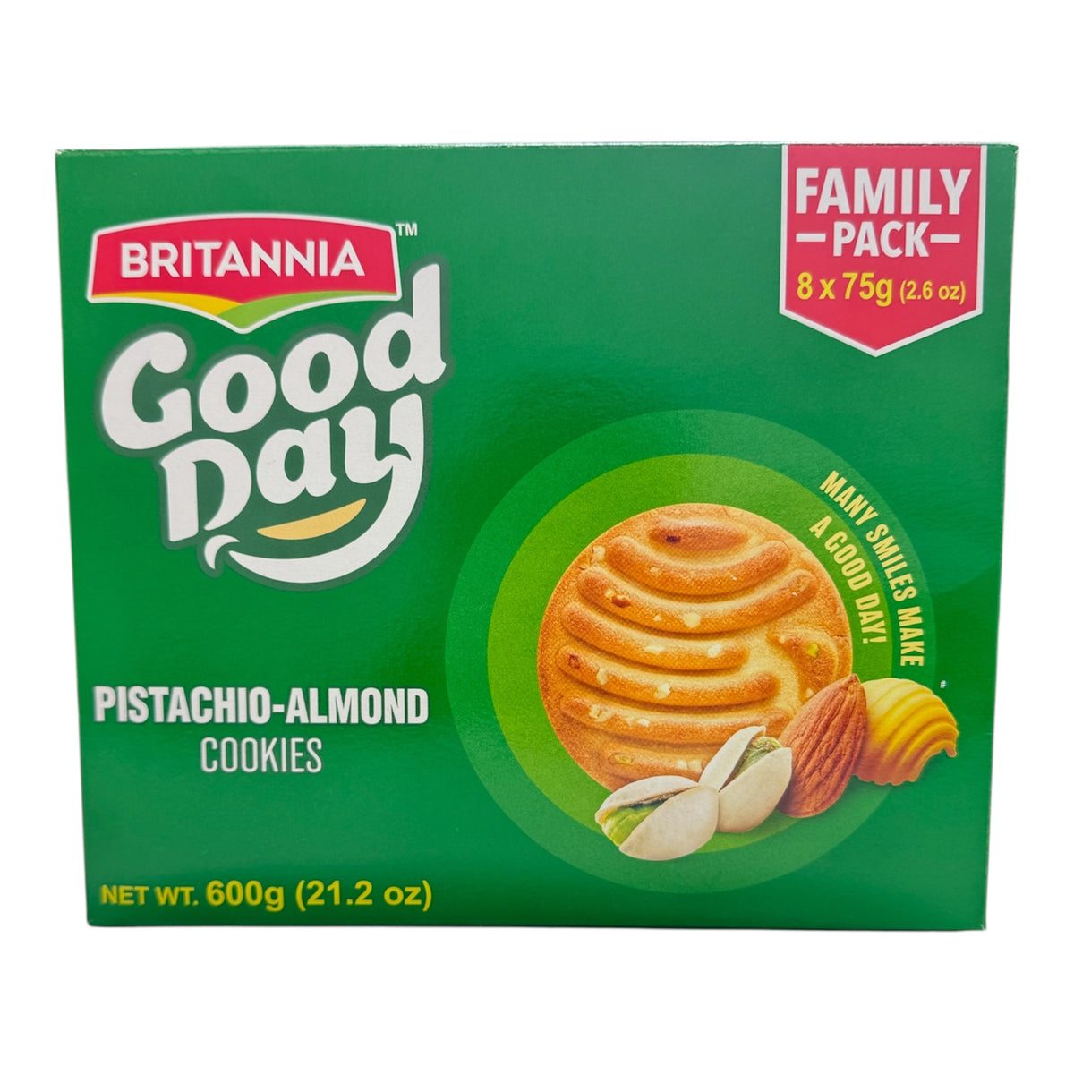 Britannia Good Day Pistachio-Almond Cookies 600g