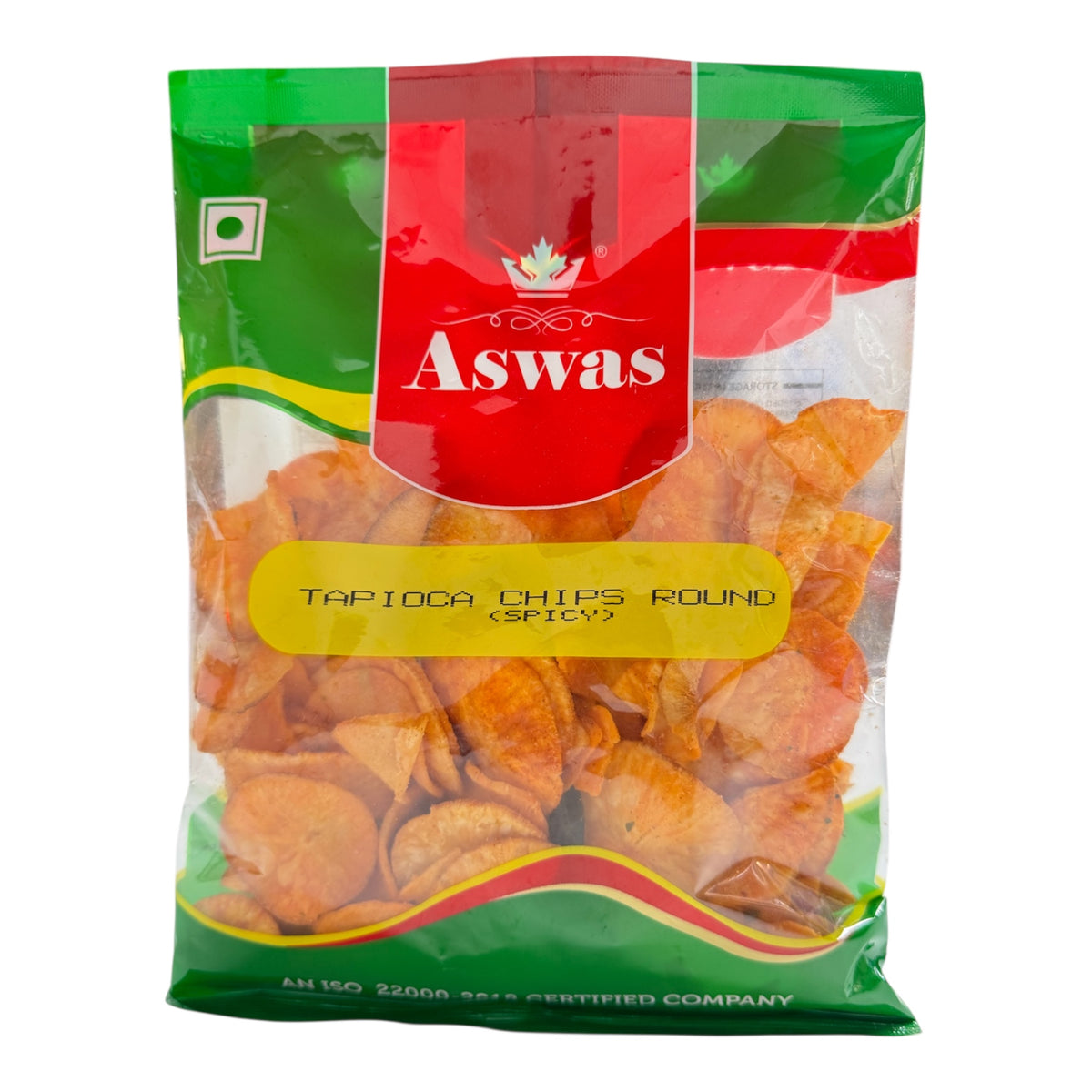 Aswas Tapioca Chips Round 200g