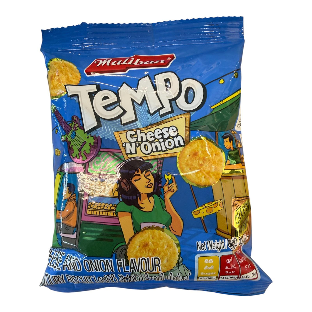 Maliban Tempo Cheese & Onion 45g